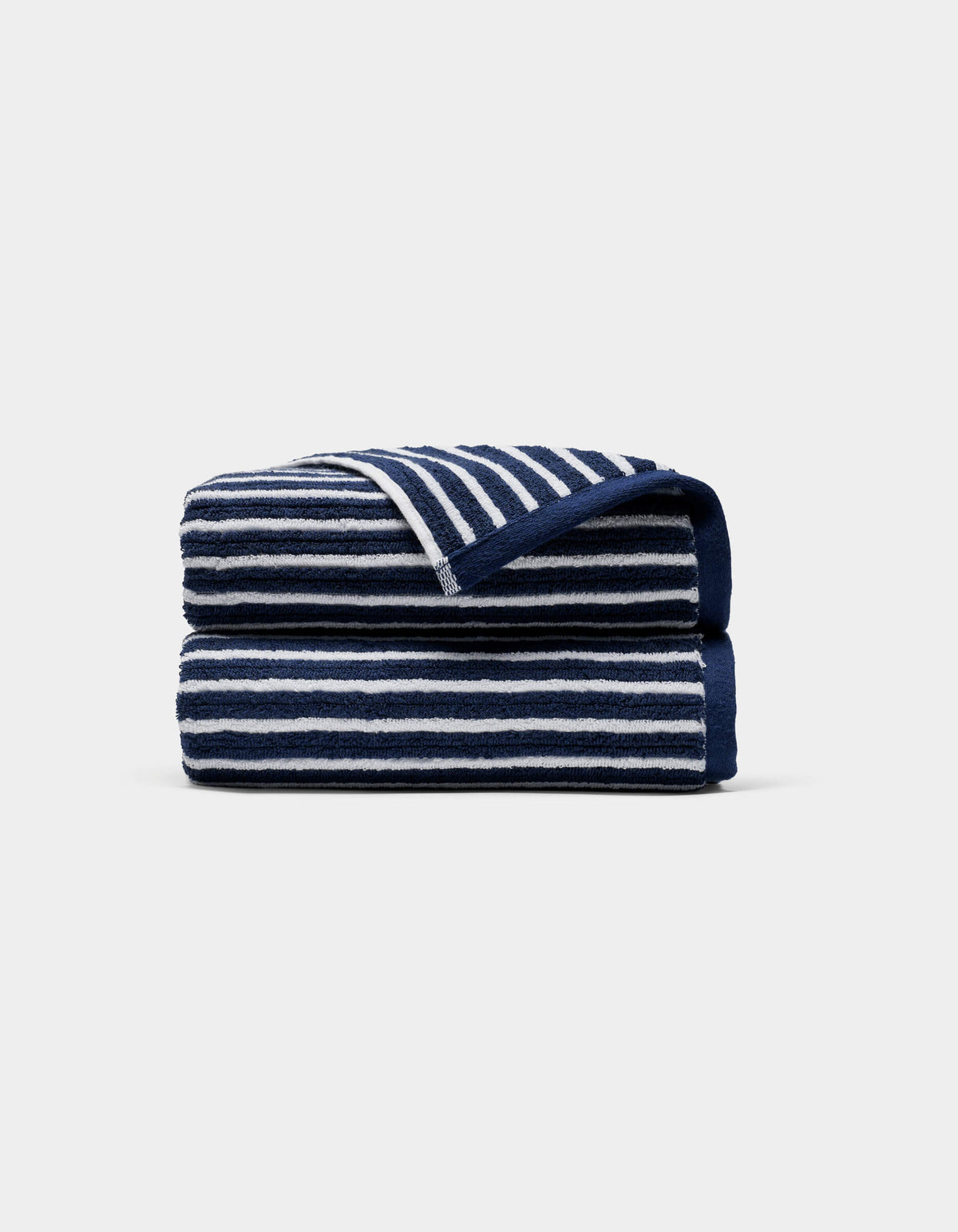 Cozy Earth Ribbed Terry Bath Towel Set