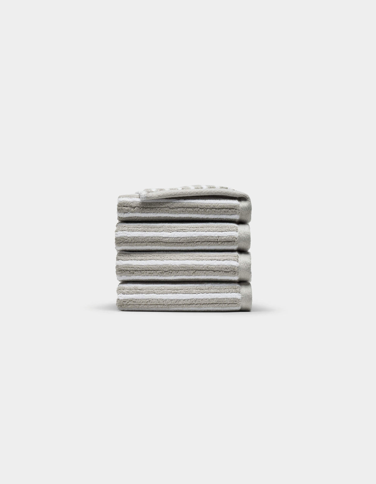 Cozy Earth Ribbed Terry Bath Towel Set