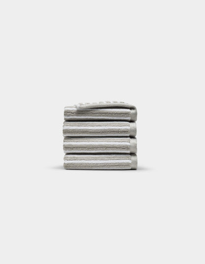 Cozy Earth Ribbed Terry Bath Towel Set