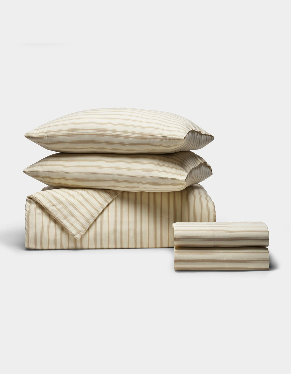 Cozy Earth Soft-Wash Cotton Bedding Deluxe Bundle - Silk