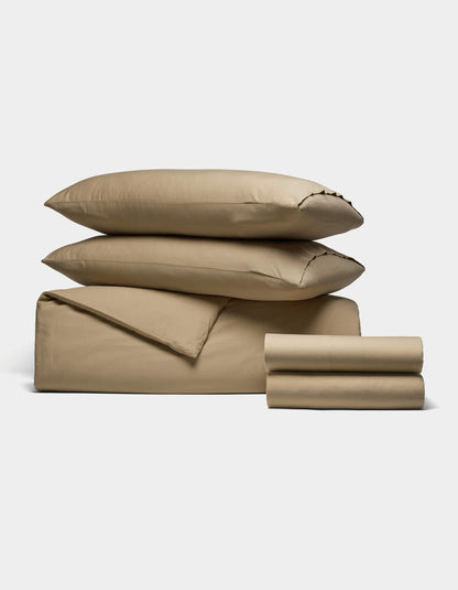 Cozy Earth Soft-Wash Cotton Bedding Deluxe Bundle - Down Alternative