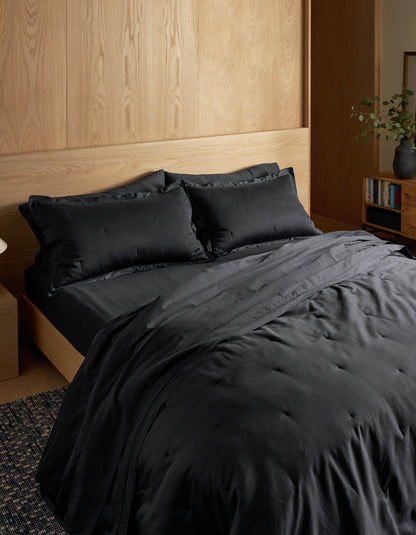 Cozy Earth Soft-Wash Cotton Quilted Shams
