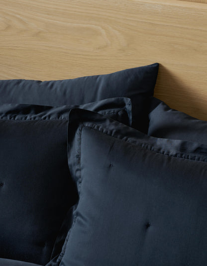Cozy Earth Soft-Wash Cotton Quilted Shams