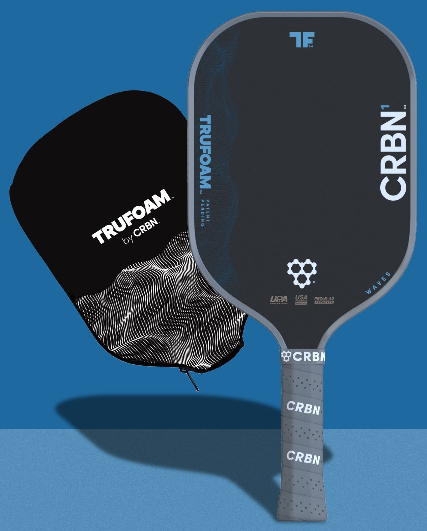 CRBN¹ TruFoam Waves (Elongated, Long Handle)