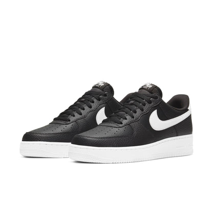 Nike Air Force 1 '07 'Black White Tumbled'