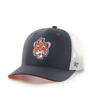 Auburn Tigers - Vin Navy Trucker Hat, 47 Brand - Mann