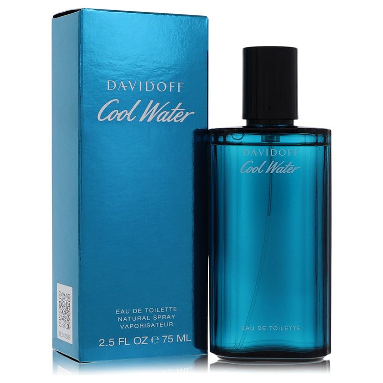 Cool Water by Davidoff Eau De Toilette Spray 2.5 oz for Men - Mann