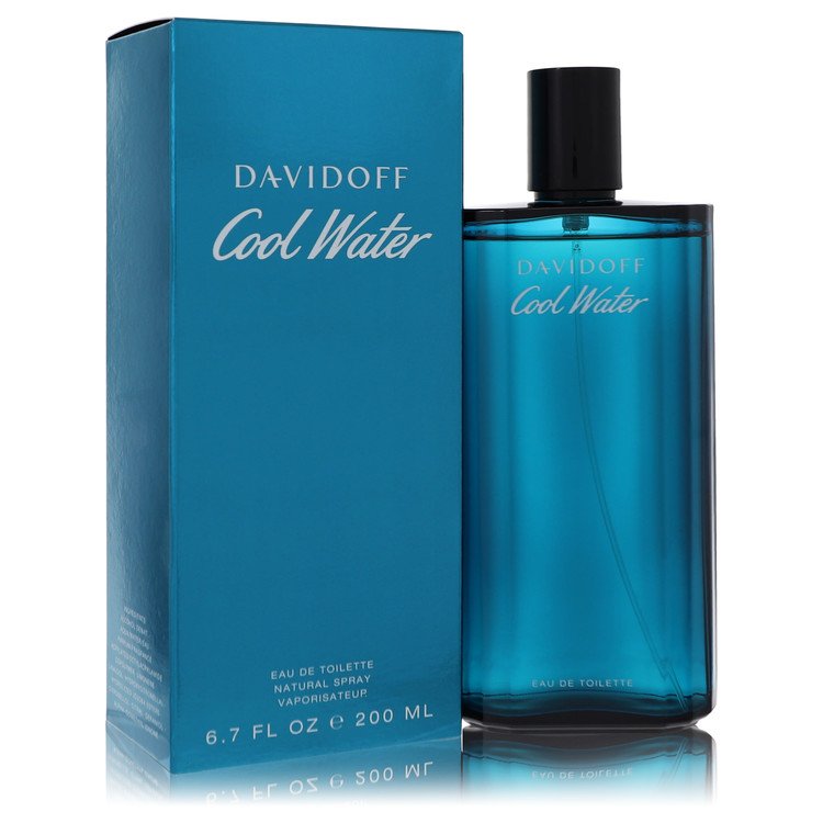 Cool Water by Davidoff Eau De Toilette Spray 6.7 oz for Men - Mann