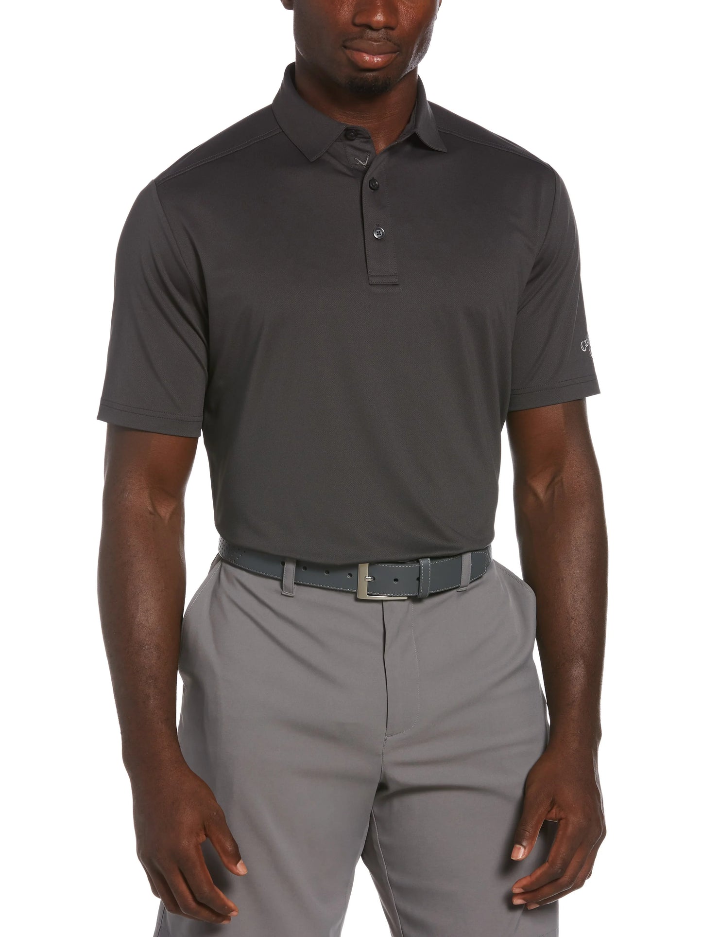 Callaway Mens Cooling Micro Hex Polo