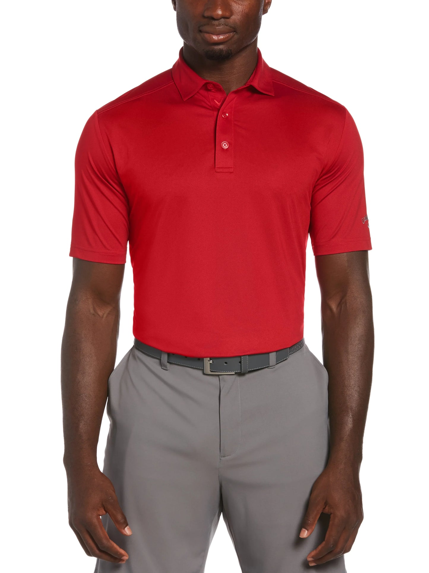 Callaway Mens Cooling Micro Hex Polo