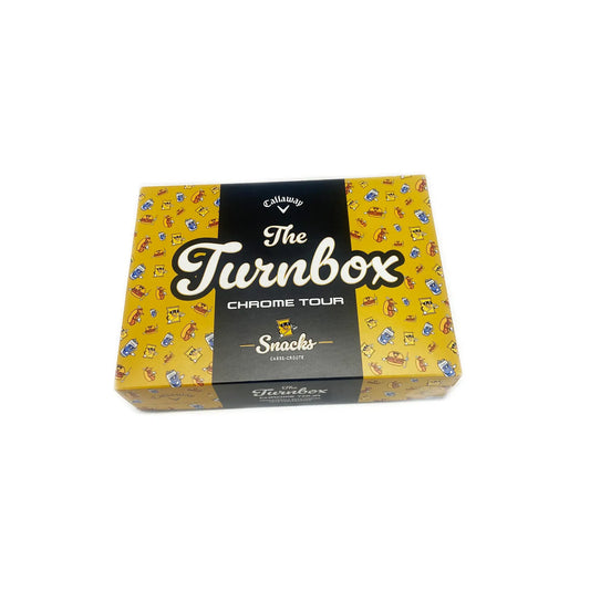 Callaway Chrome Tour Golf Balls Turnbox Snacks Limited Edition