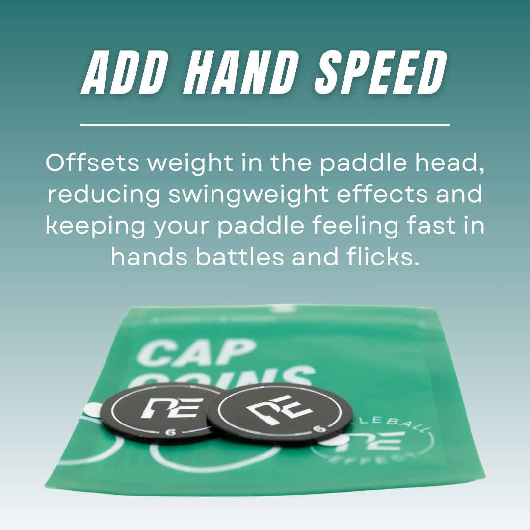 Pickleball Effect Cap Coins - Mann