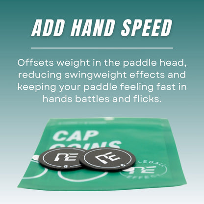 Pickleball Effect Cap Coins - Mann
