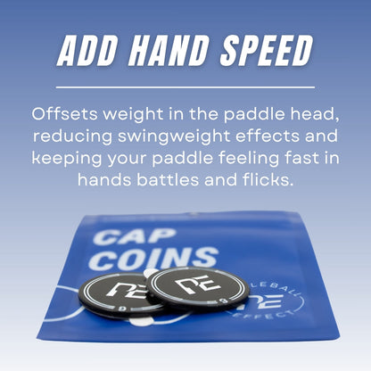 Pickleball Effect Cap Coins 3 Pack - Mann