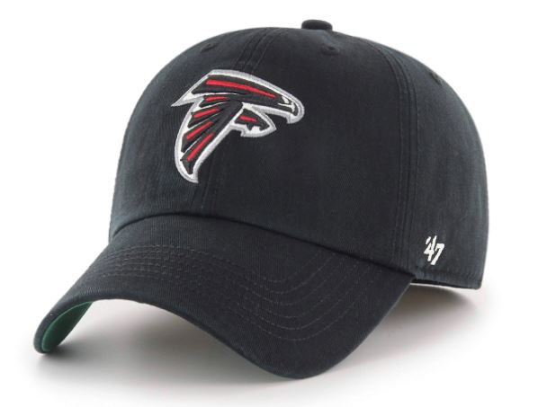Atlanta Falcons - Black Brand Cleanup Hat, 47 Brand - Mann