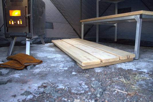 NSS Cedar Flooring for Sauna Tent - Mann