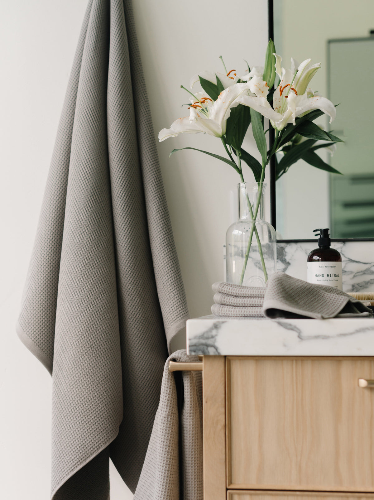Cozy Earth Waffle Bath Sheets
