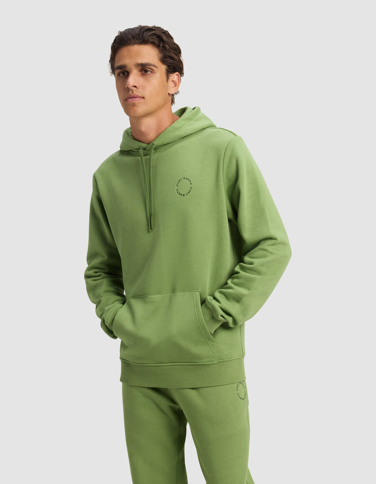 Cozy Earth CityScape Hoodie & Sweatpant Set