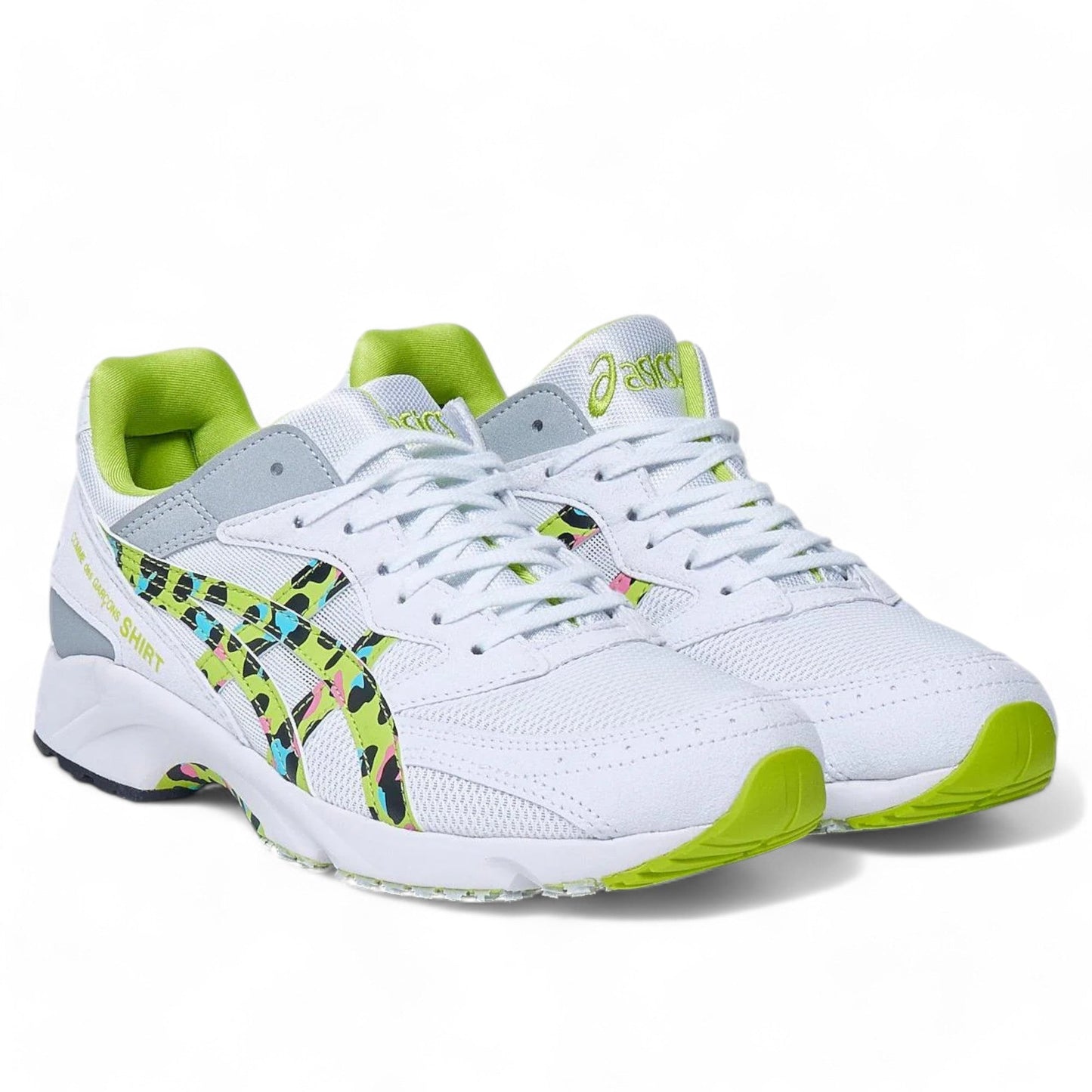 Mens Comme des Garçons Shirt x ASICS Tarther SC 'Lime Leopard'