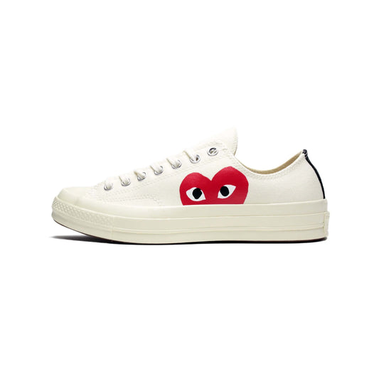 Comme des Garçons Play x Converse Chuck 70 Low 'Milk'