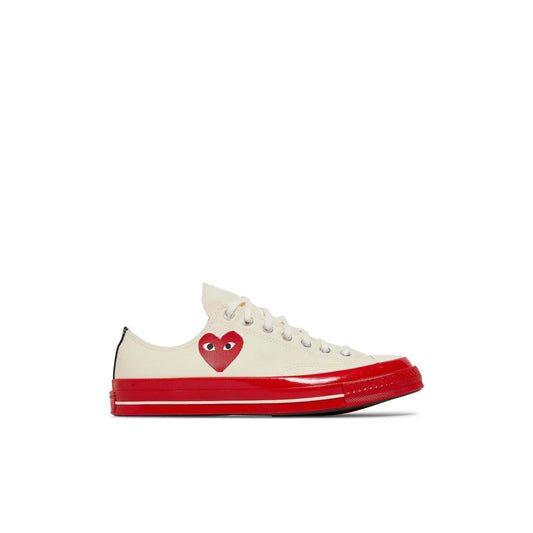 Comme des Garçons Play x Converse Chuck 70 Low 'Pristine Red'