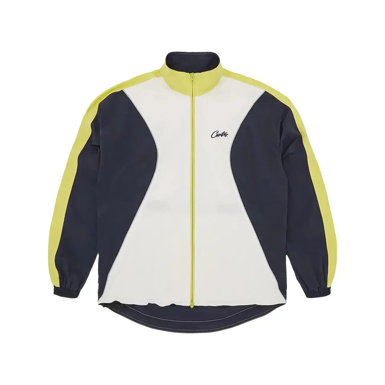 Size M Corteiz Wingz Shuku Jacket 'Navy/Lime'