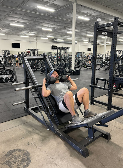 SFE Plate Loaded 45° Leg Press & Hack Squat Machine