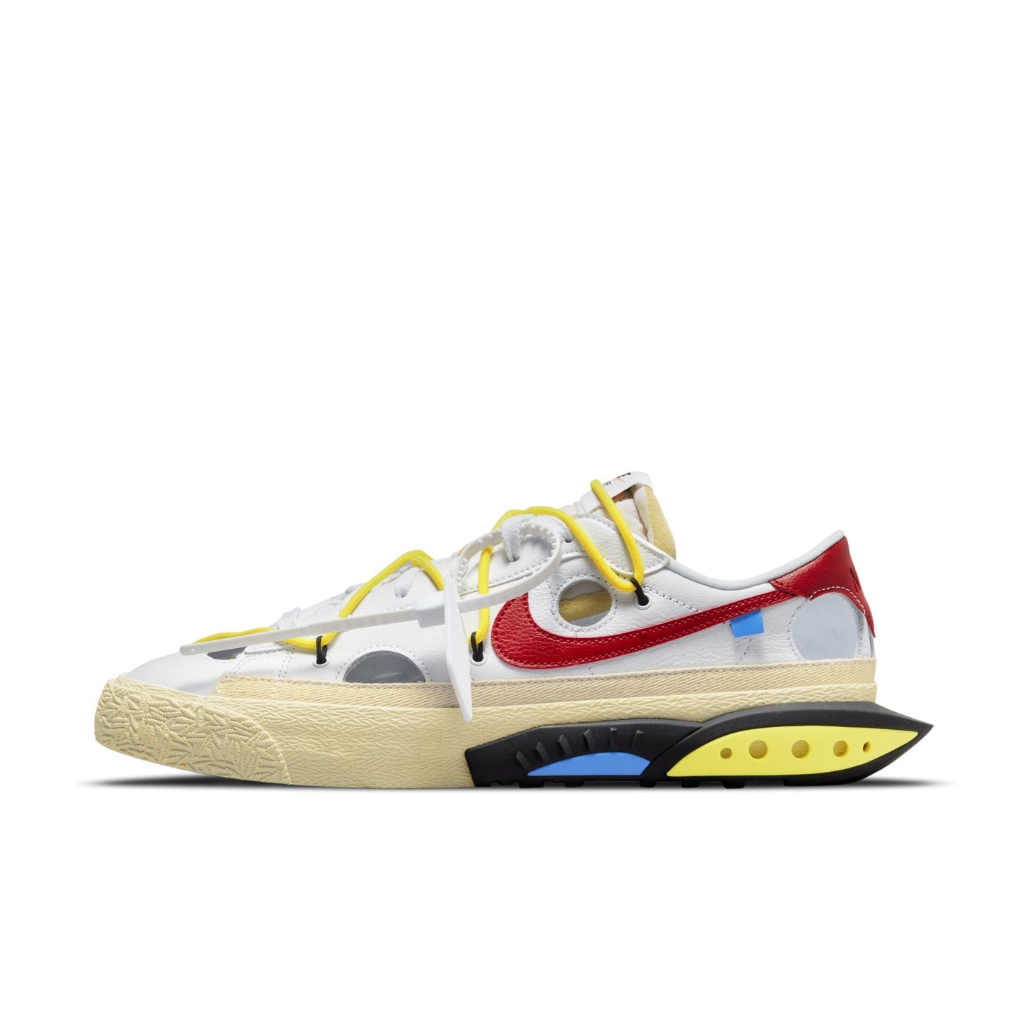 Off-White x Nike Blazer Low 'White University Red'