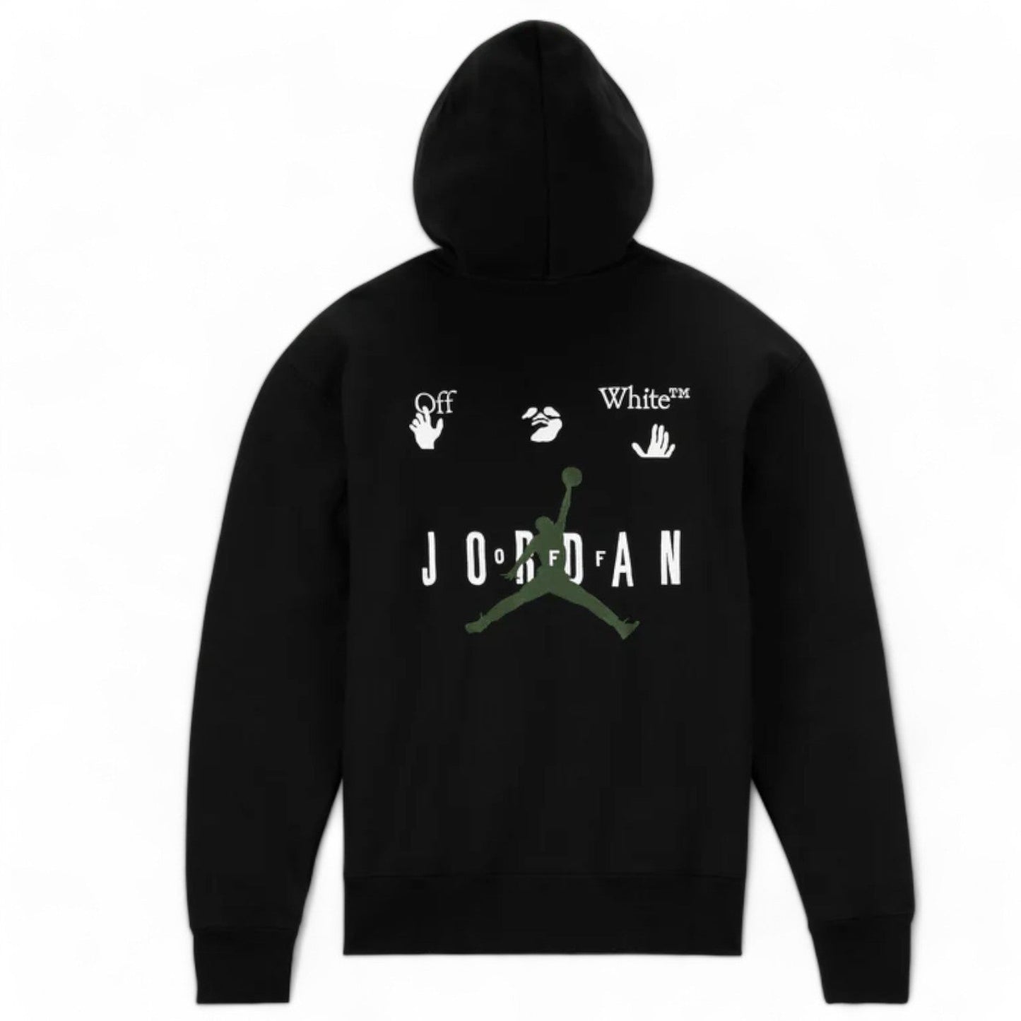 Off-White x Jordan Hoodie 'Black'
