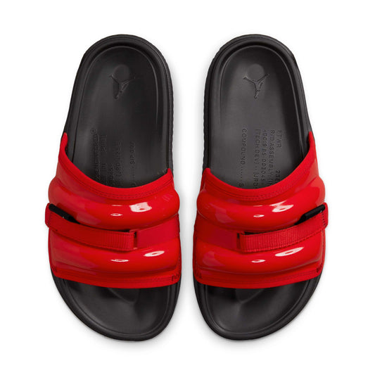 Size 8M Jordan Super Play Slides ‘Patent Red’