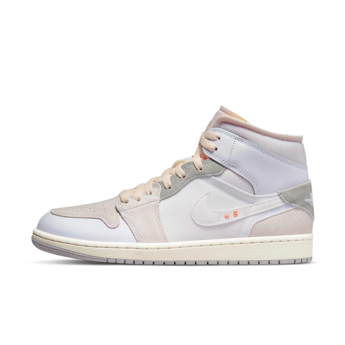 Jordan 1 Retro Mid SE Craft 'Inside Out - White Grey’