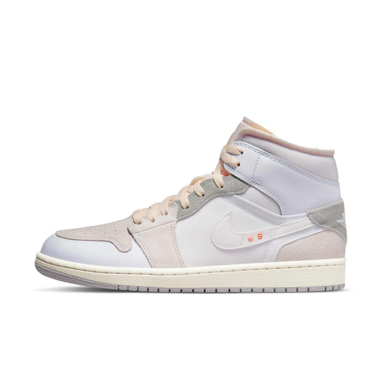 Jordan 1 Retro Mid SE Craft 'Inside Out - White Grey’