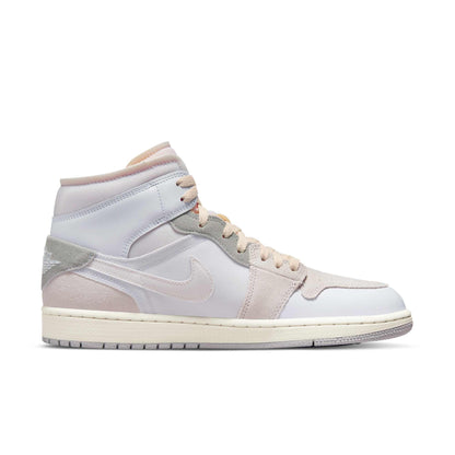 Jordan 1 Retro Mid SE Craft 'Inside Out - White Grey’