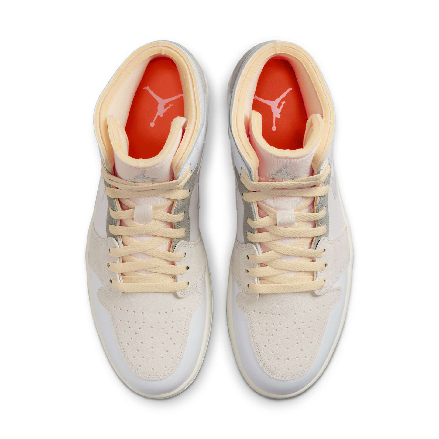 Jordan 1 Retro Mid SE Craft 'Inside Out - White Grey’