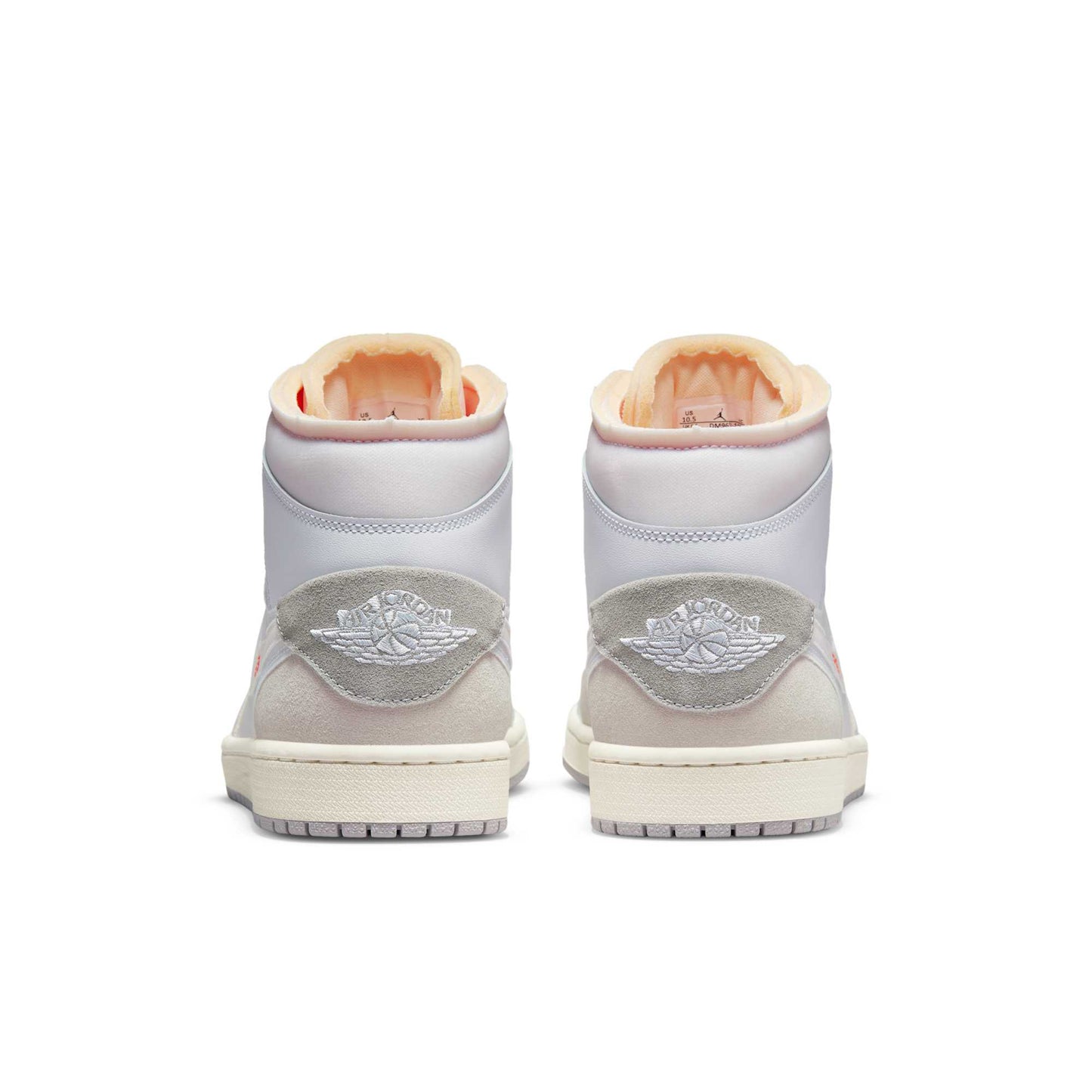 Jordan 1 Retro Mid SE Craft 'Inside Out - White Grey’