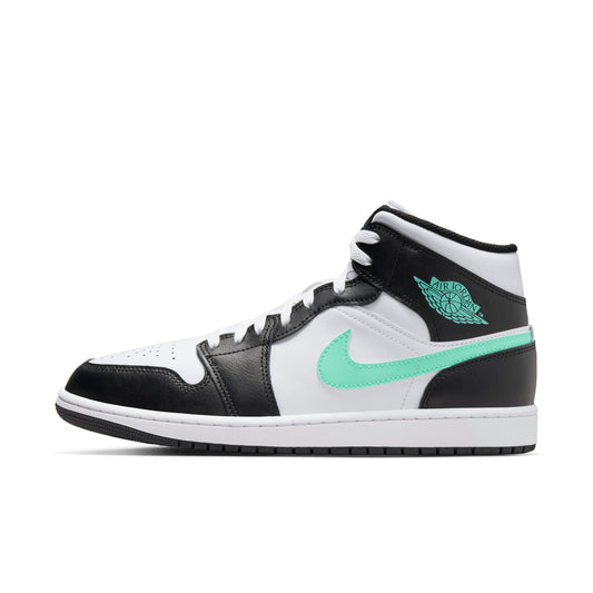 Jordan 1 Mid Retro "Green Glow"