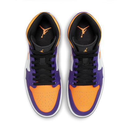 Size 14M Jordan 1 Retro Mid 'Lakers'