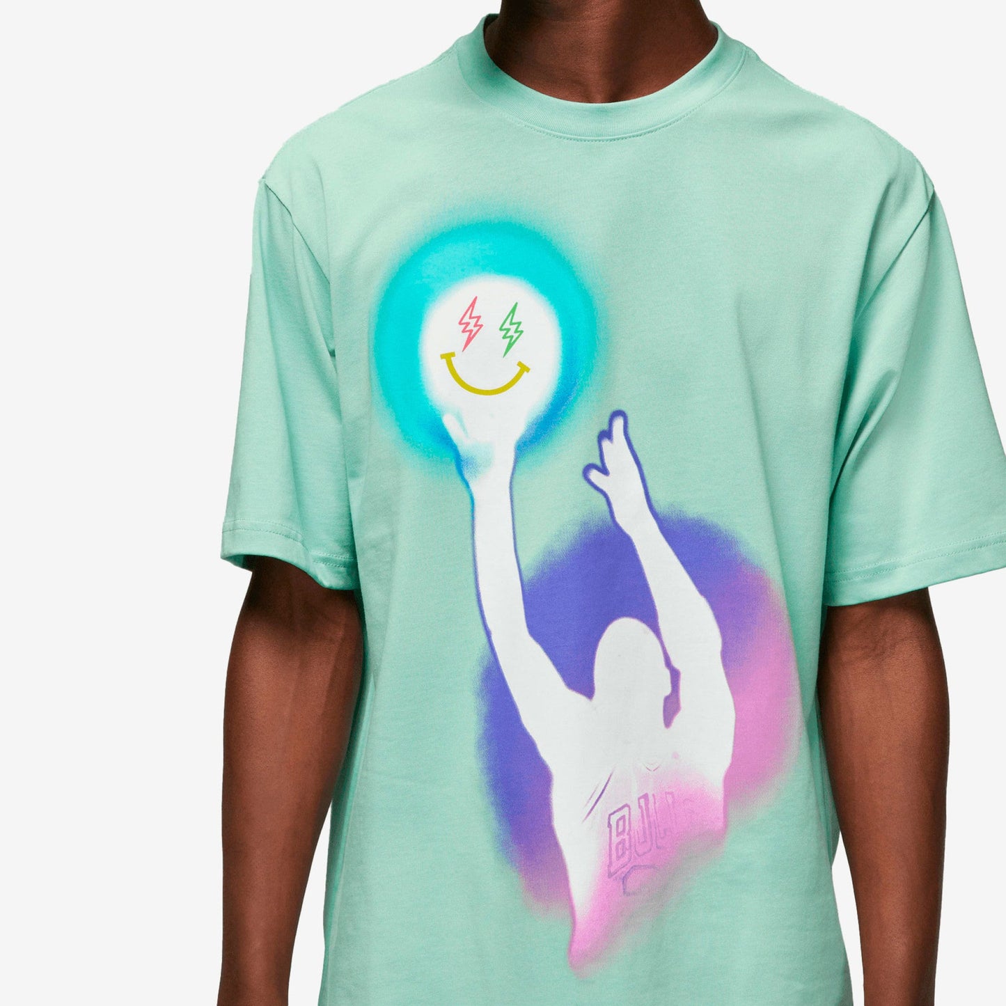 Size M J Balvin x Jordan T-Shirt 'Enamel Green'