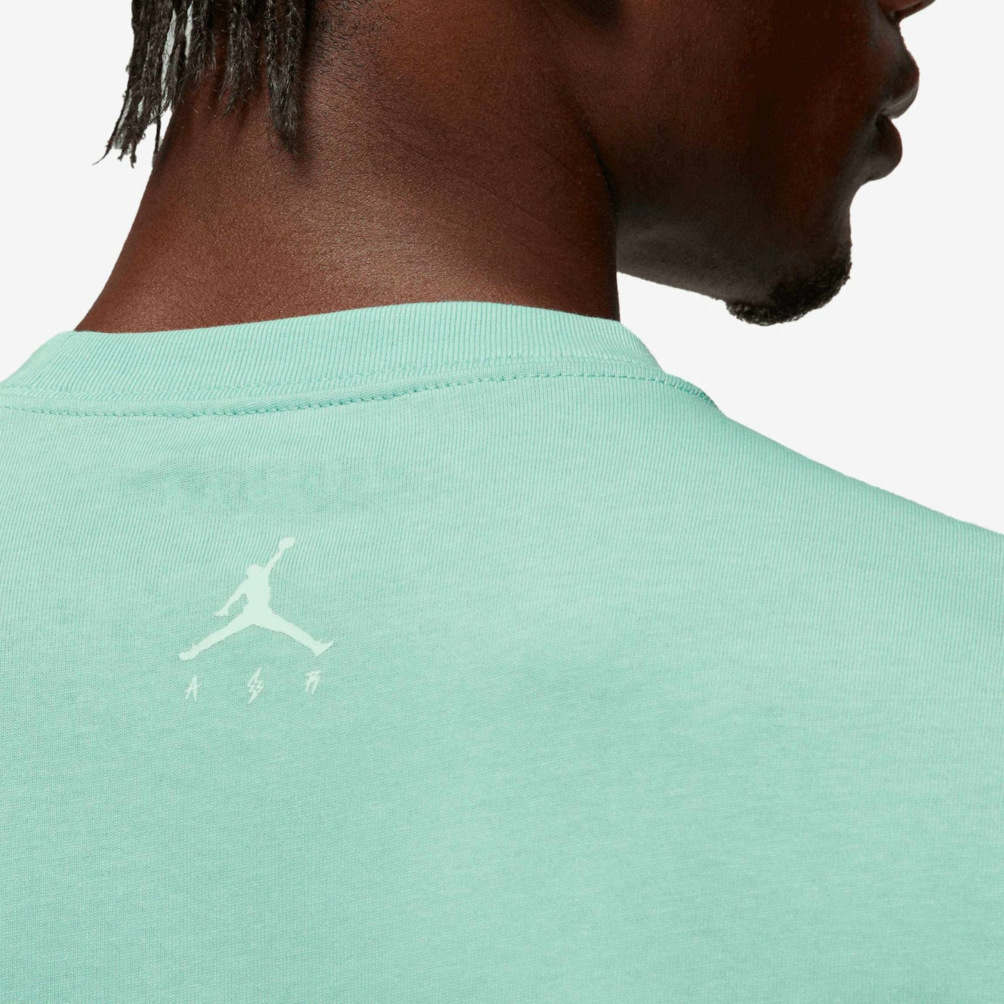 Size M J Balvin x Jordan T-Shirt 'Enamel Green'