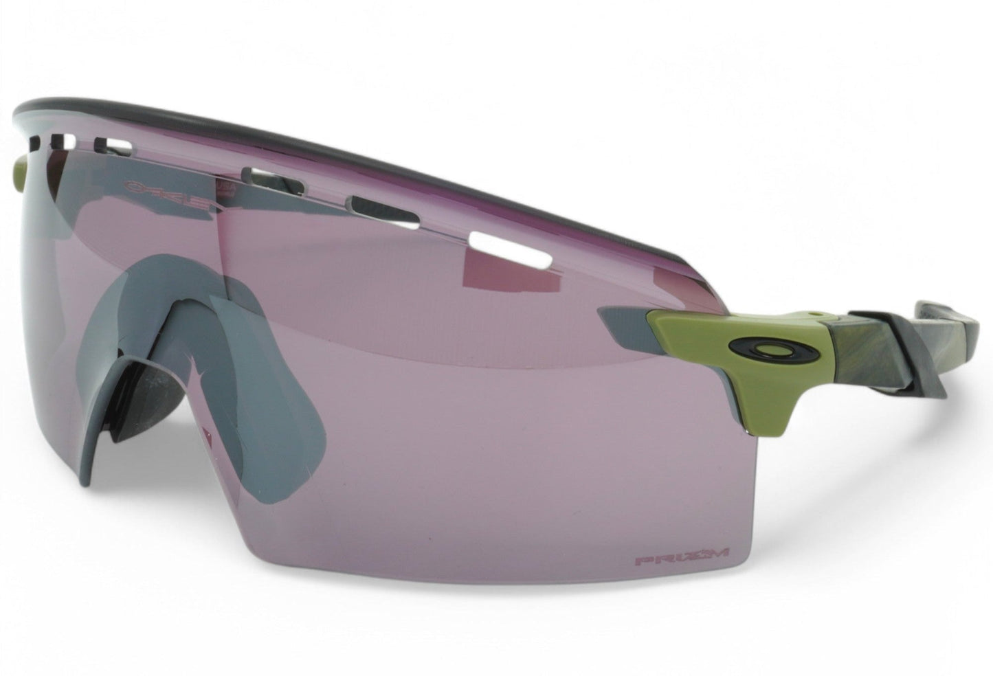 Oakley Unisex Encoder Strike Vented Sunglasses - Prizm Road Black