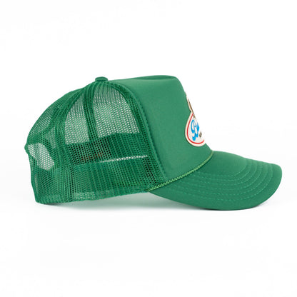 Buscadero Motorcycles 'Brew’ Foam Trucker Hat - Green
