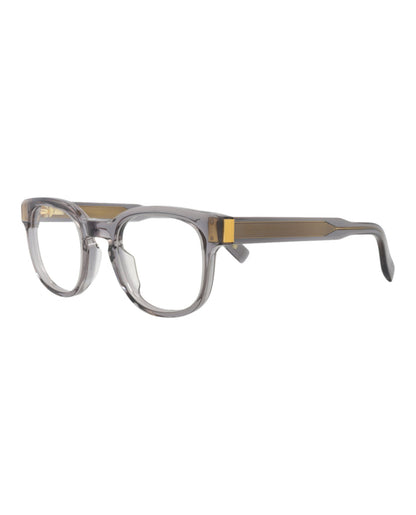 Dunhill Round-Frame Acetate Optical Frames 'Grey'