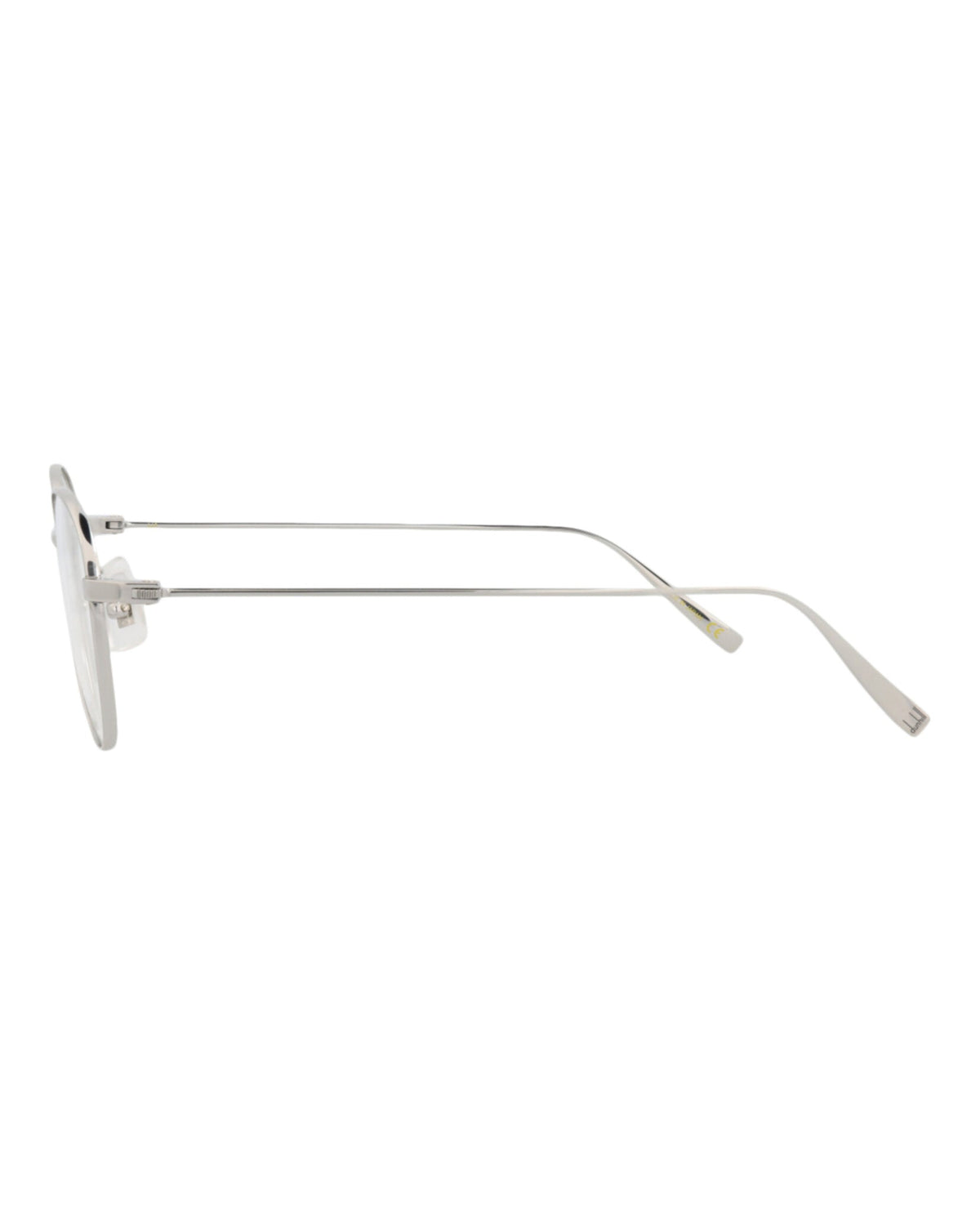 Dunhill Round-Frame Titanium Optical Frames 'Silver'