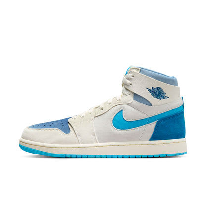 Size 9M Jordan 1 High Zoom Comfort 2 ‘Dark ‘Powder Blue’
