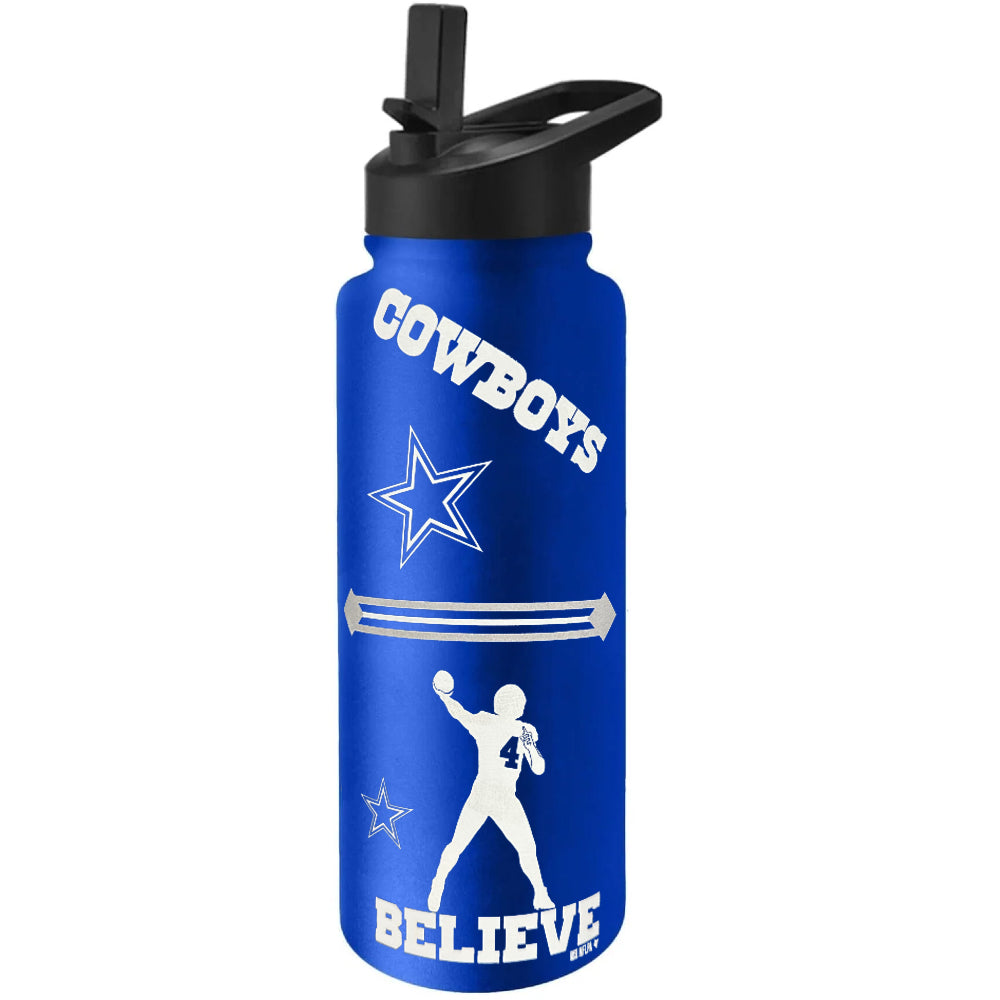 Dallas Cowboys - NFL Native Quencher 34oz Bottle - Mann