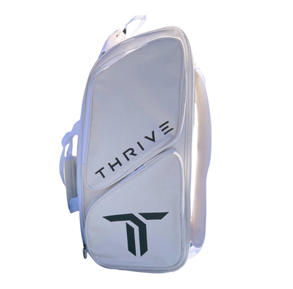 Thrive Pickleball Elite Pro Tour Bag w/ Shoe Bag - WHITE - Mann