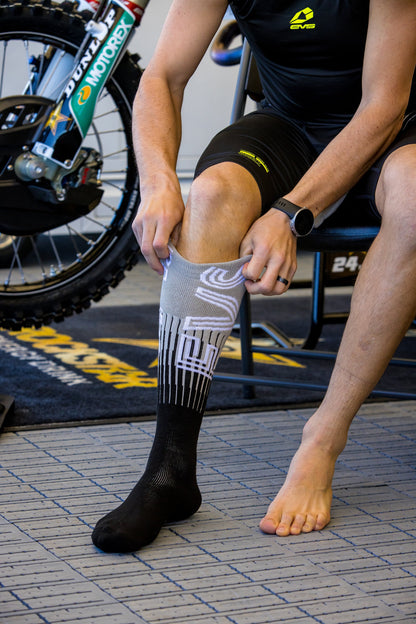 EVS Torino Socks - Black/Grey - Mann