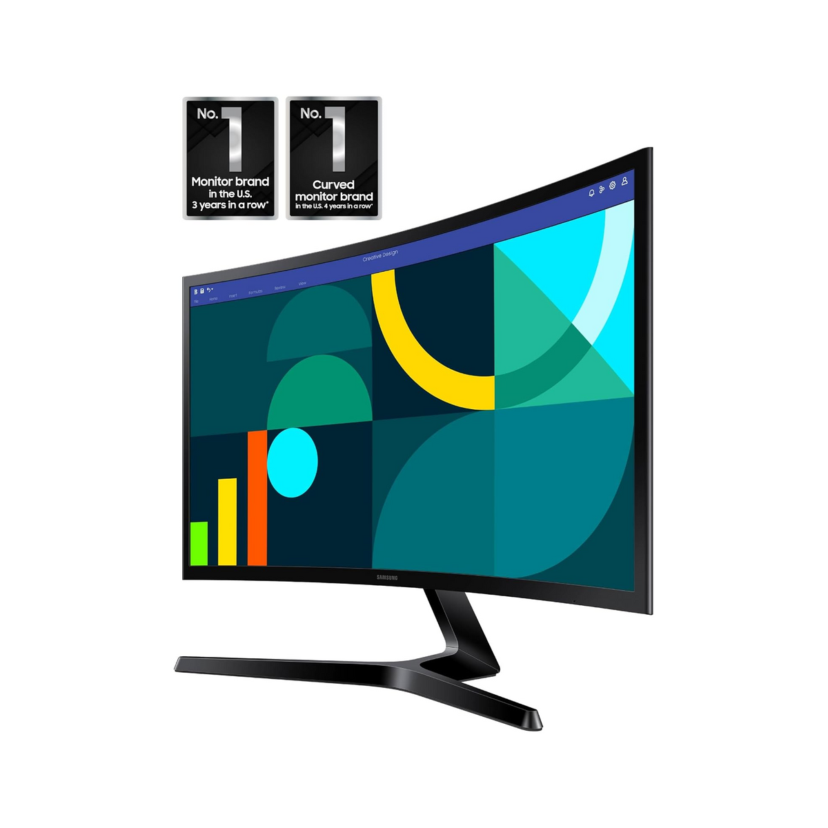 Samsung Essential S3 S36GD Series Curved Desktop Monitor