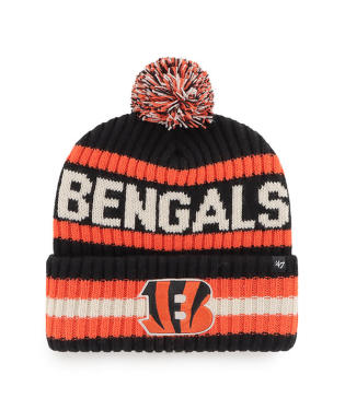 Cincinnati Bengals - Black Bering Cuff Knit, 47 Brand - Mann
