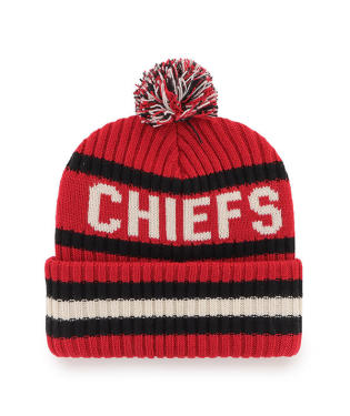 Kansas City Chiefs - Red Bering Cuff Knit, 47 Brand - Mann